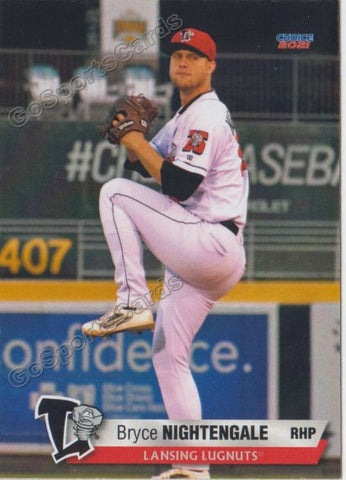 2021 Lansing Lugnuts Bryce Nightengale