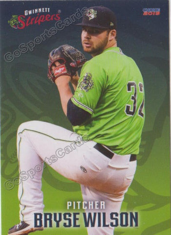 2019 Gwinnett Stripers Bryse Wilson