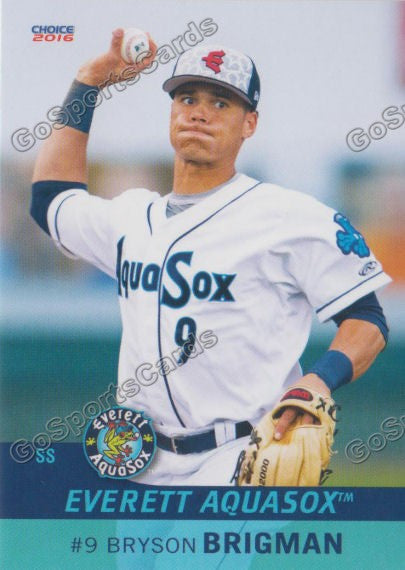 2016 Everett AquaSox Bryson Brigman
