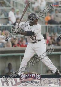 2011 Mahoning Valley Scrappers Bryson Myles