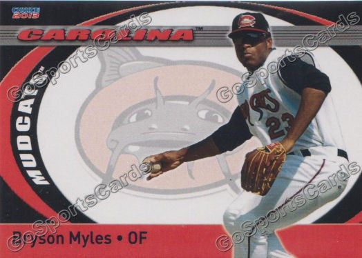 2013 Carolina MudCats Bryson Myles