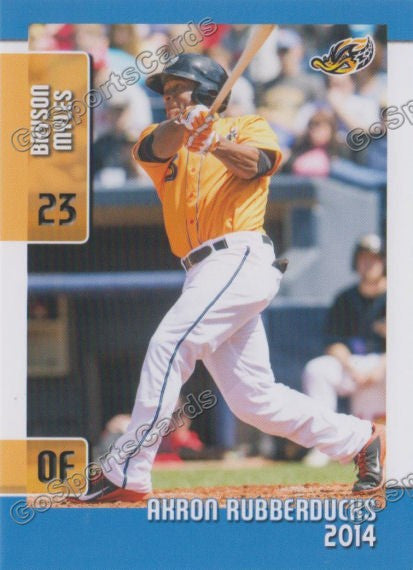 2014 Akron RubberDucks Bryson Myles