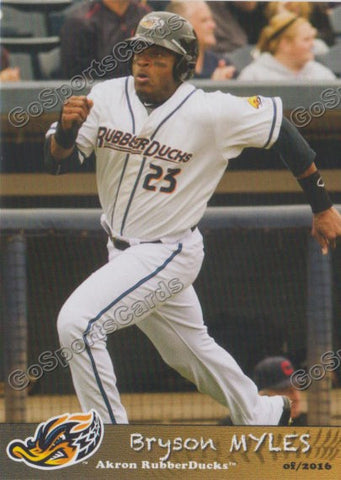 2016 Akron Aeros Bryson Myles