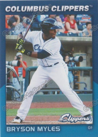 2016 Columbus Clippers Bryson Myles