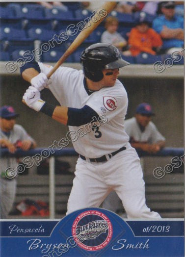 2013 Pensacola Blue Wahoos Bryson Smith