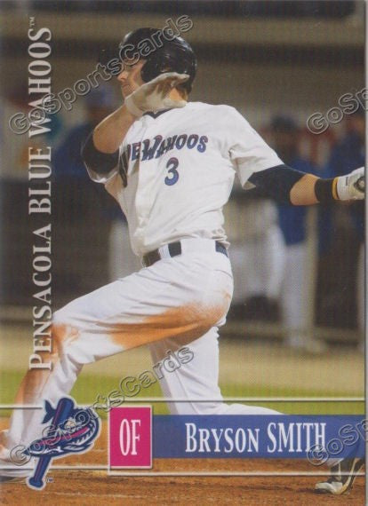 2014 Pensacola Blue Wahoos Bryson Smith