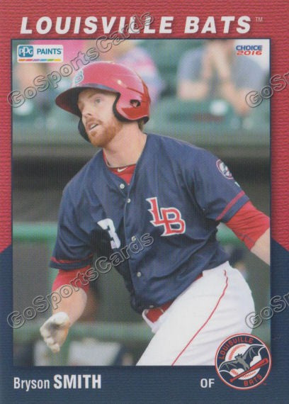2016 Louisville Bats Bryson Smith