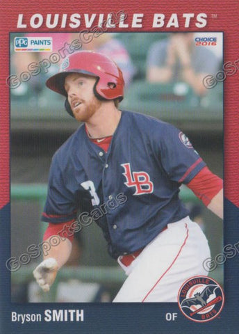 2016 Louisville Bats Bryson Smith