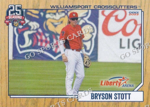 2023 Williamsport Crosscutters 25th Anniversary Bryson Stott