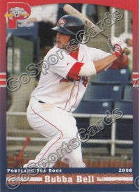 2008 Portland Seadogs Bubba Bell