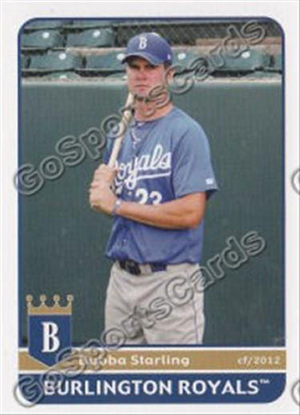 2012 Burlington Royals Bubba Starling