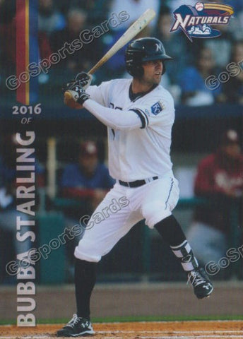 2016 Northwest Arkansas Naturals Bubba Starling