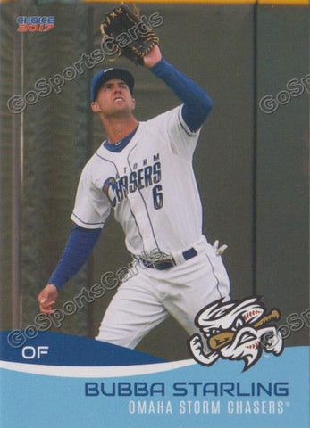 2017 Omaha Storm Chasers Bubba Starling