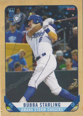 2018 Omaha Royals Bubba Starling