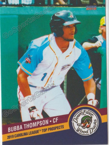 2019 Carolina League Top Prospects Bubba Thompson