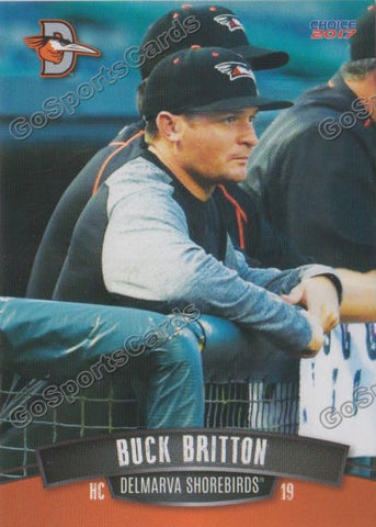 2017 Delmarva Shorebirds Buck Britton