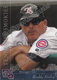 2012 Tennessee Smokies Buddy Bailey