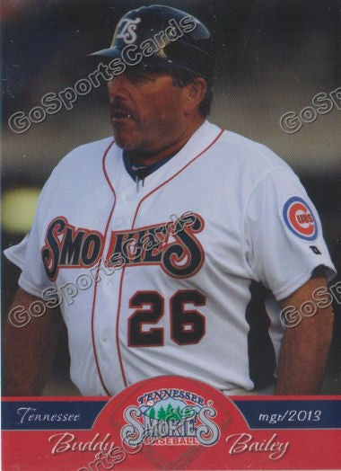 2013 Tennessee Smokies Buddy Bailey