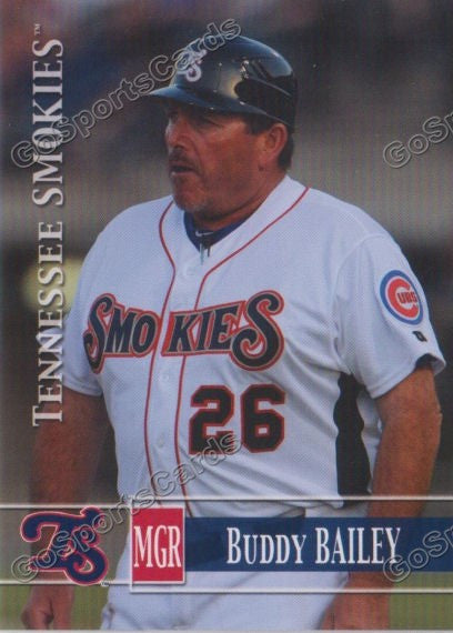 2014 Tennessee Smokies Buddy Bailey