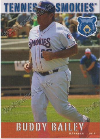 2015 Tennessee Smokies Buddy Bailey