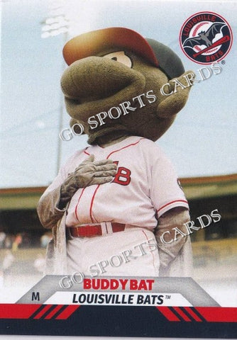 2023 Louisville Bats Buddy Bat Mascot