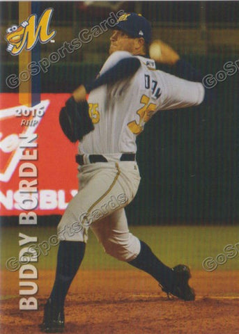 2016 Montgomery Biscuits Buddy Borden