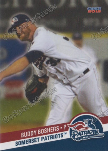 2015 Somerset Patriots Buddy Boshers