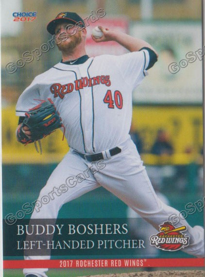 2017 Rochester Red Wings Buddy Boshers
