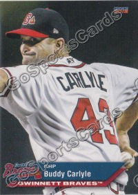 2012 Gwinnett Braves Buddy Carlyle