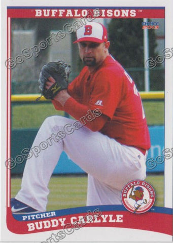 2013 Buffalo Bisons Buddy Carlyle