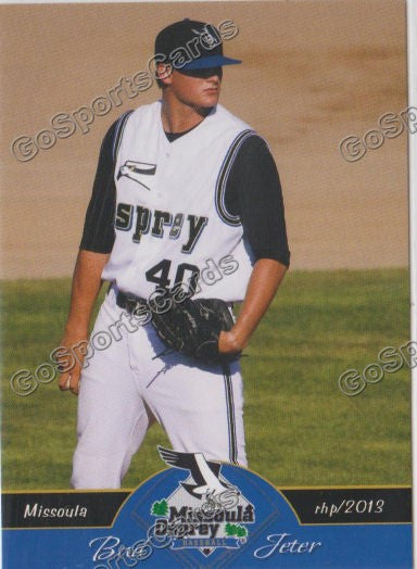 2013 Missoula Osprey Bud Jeter