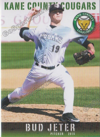 2015 Kane County Cougars Bud Jeter
