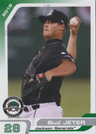 2018 Jackson Generals Bud Jeter