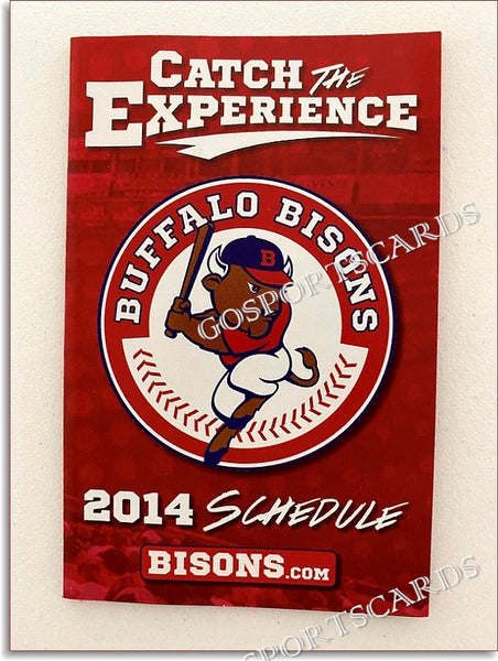 2014 Buffalo Bisons Pocket Schedule