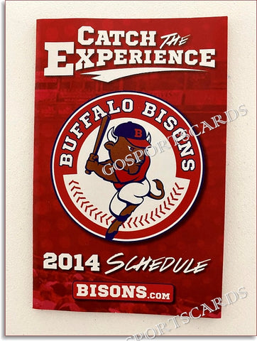2014 Buffalo Bisons Pocket Schedule