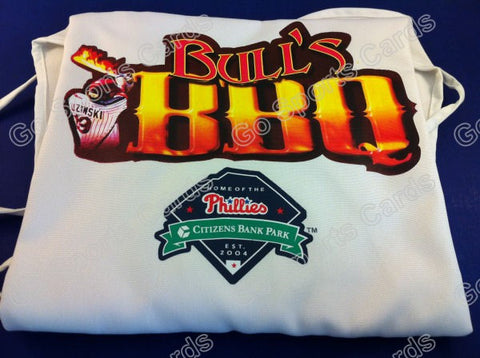 2004 Greg Luzinski Bulls BBQ Apron Phillies SGA