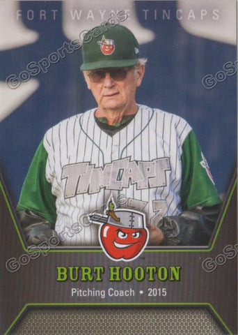 2015 Fort Wayne Tincaps Burt Hooton