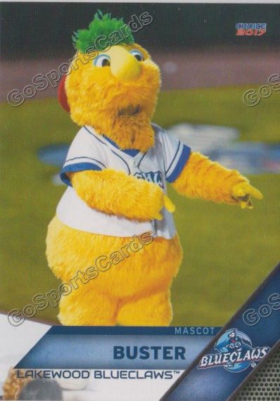 2017 Lakewood BlueClaws Buster Mascot