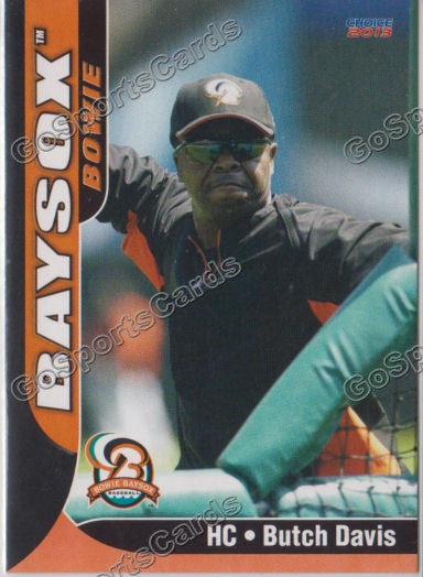 2013 Bowie BaySox Butch Davis