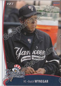 2011 Scranton Wilkes Barre Yankees Butch Wynegar