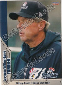 2012 Scranton Wilkes Barre Yankees Empire State Butch Wynegar