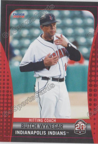 2016 Indianapolis Indians Butch Wynegar