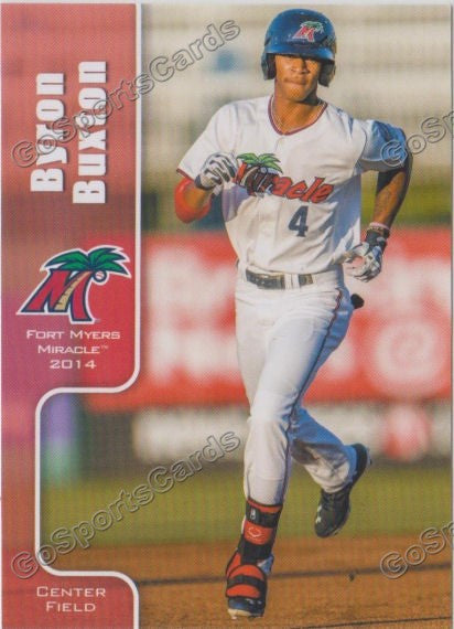 2014 Fort Myers Miracle Byron Buxton