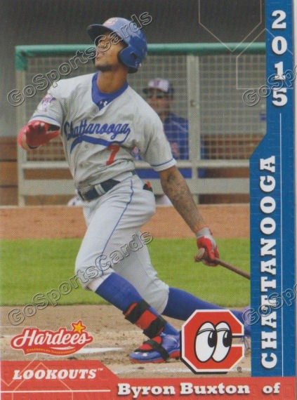 2015 Chattanooga Lookouts Byron Buxton