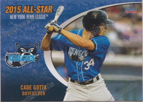 2015 New York Penn League All Star NYPL Cade Gotta