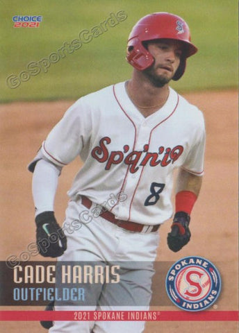 2021 Spokane Indians Cade Harris