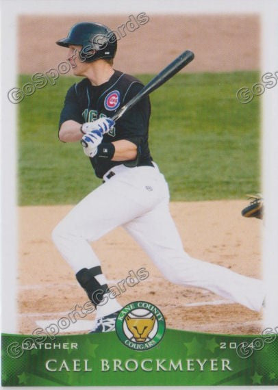2014 Kane County Cougars Cael Brockmeyer