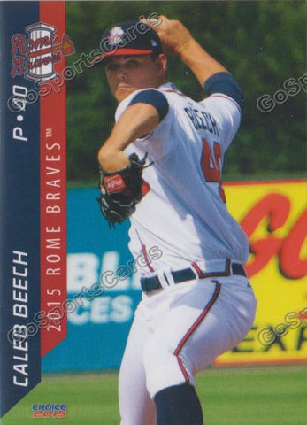 2015 Rome Braves Caleb Beech