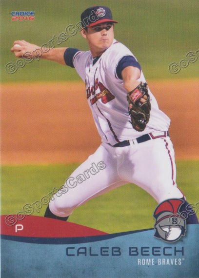 2016 Rome Braves Caleb Beech