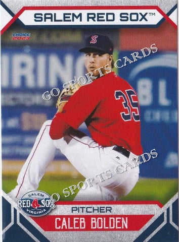 2023 Salem Red Sox Caleb Bolden
